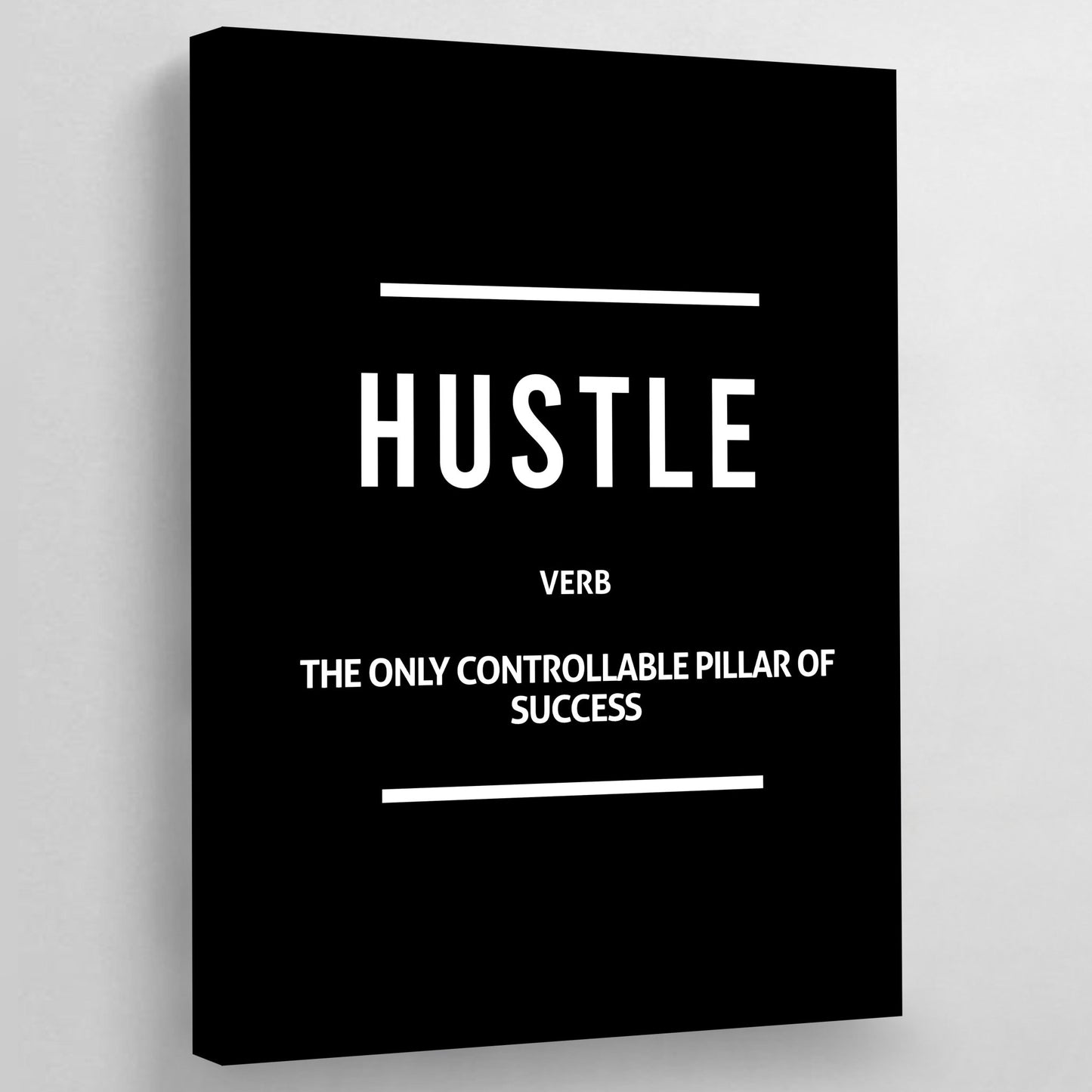 Grind Hustle Execution Wall Art - Luxury Art Canvas