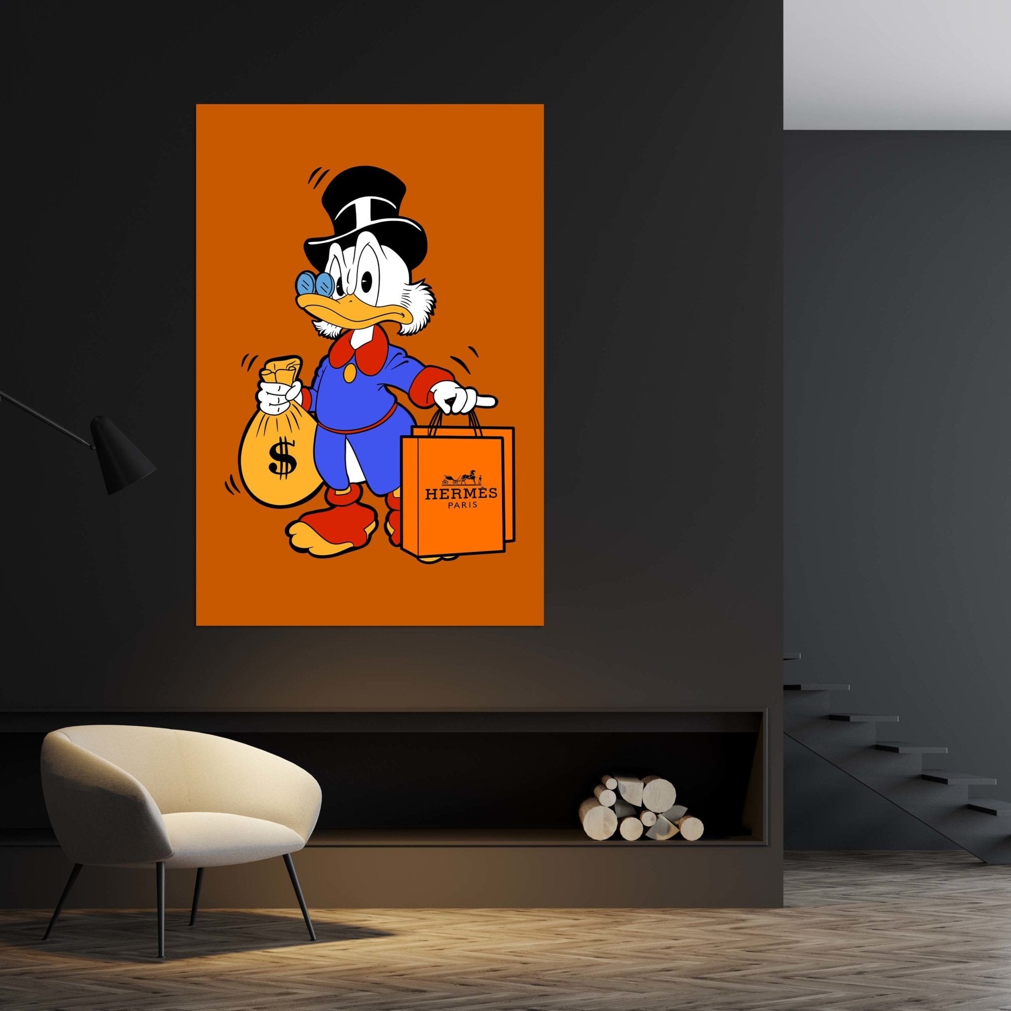 Hermes Canvas Art - Luxury Art Canvas