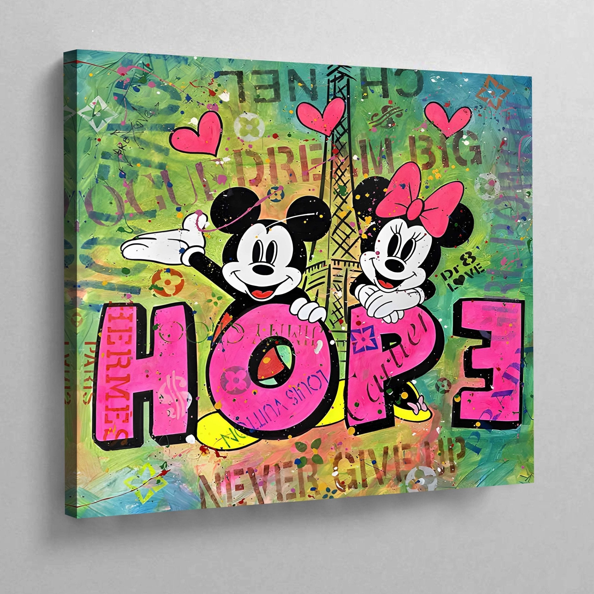 Hope Pop Art Canvas - Luxury Art Canvas