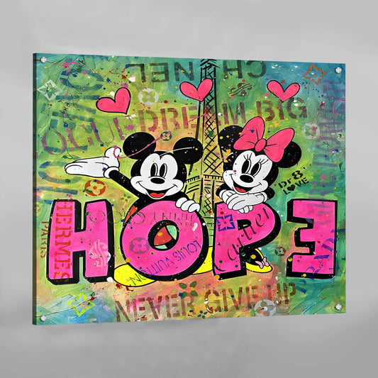 Hope Pop Art Canvas - Luxury Art Canvas