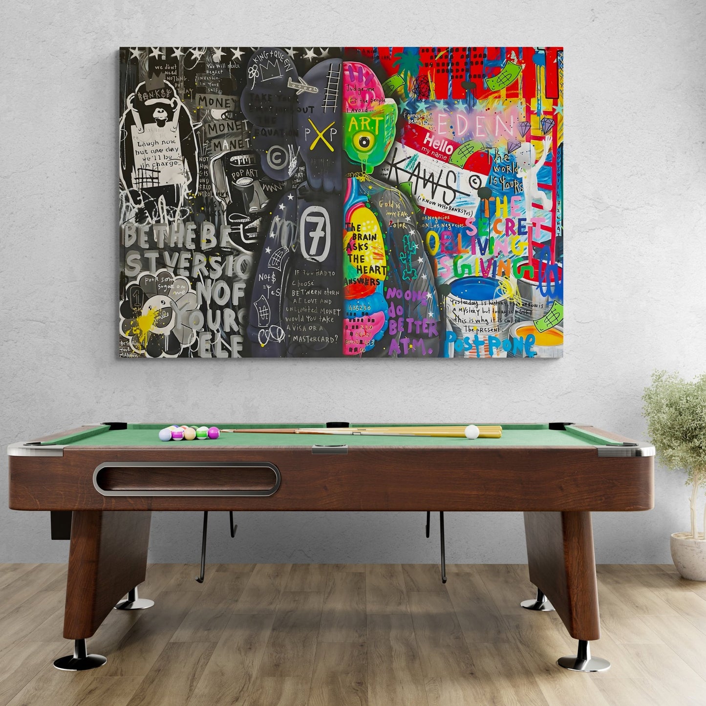 Hypebeast Street Art Wall Art - Luxury Art Canvas