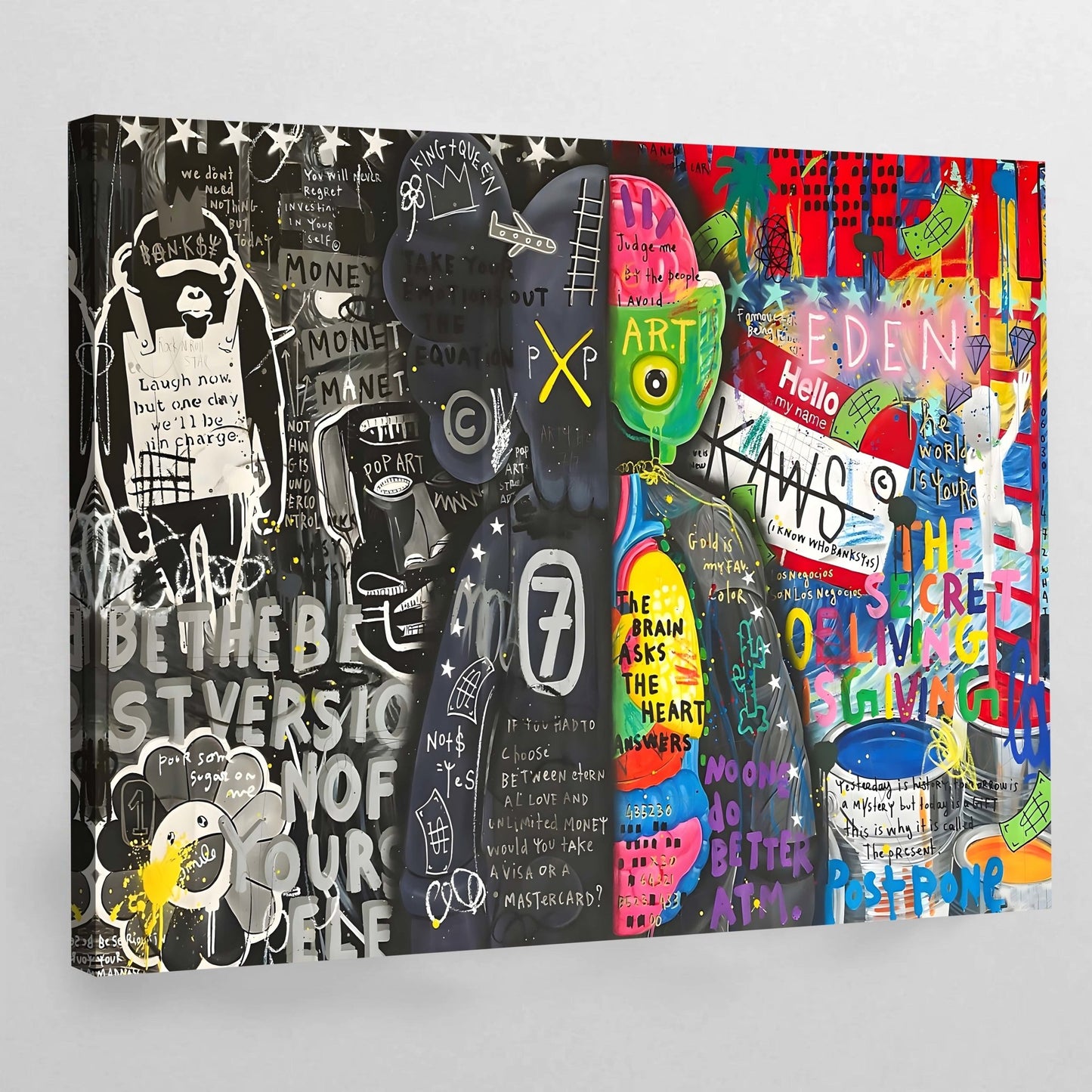 Hypebeast Street Art Wall Art - Luxury Art Canvas