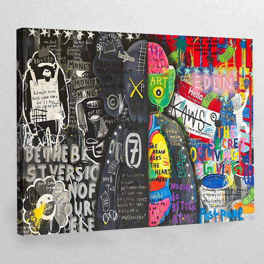 Hypebeast Street Art Wall Art - Luxury Art Canvas