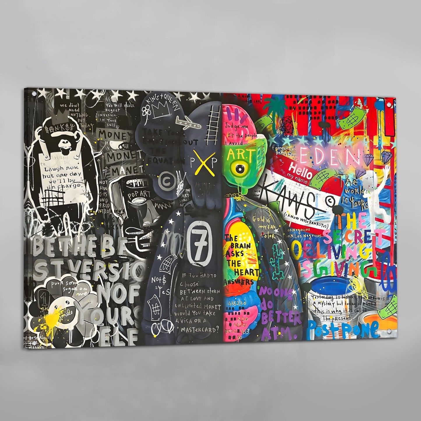 Hypebeast Street Art Wall Art - Luxury Art Canvas