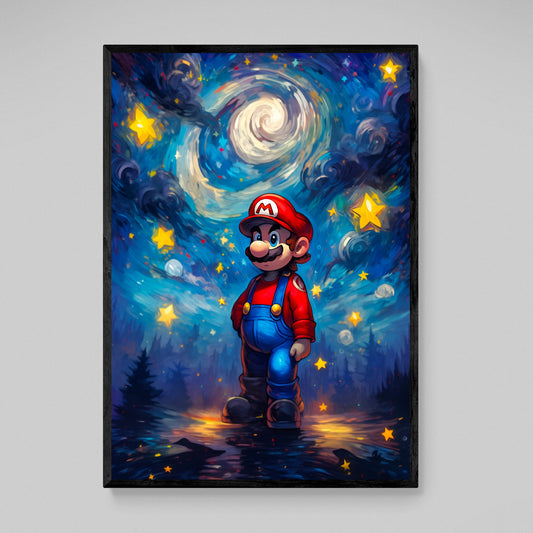 Italian Man Anime Wall Art - Luxury Art Canvas
