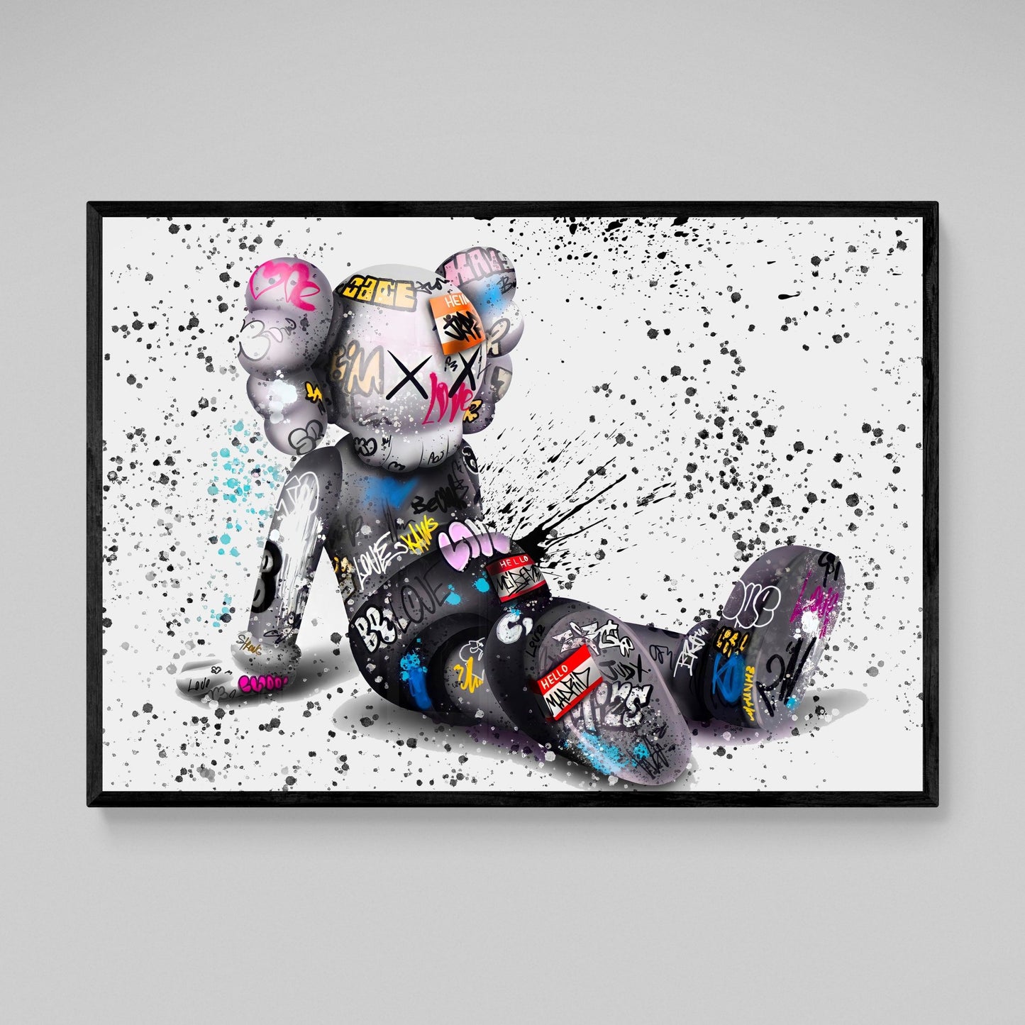 Kaws Wall Art - Luxury Art Canvas