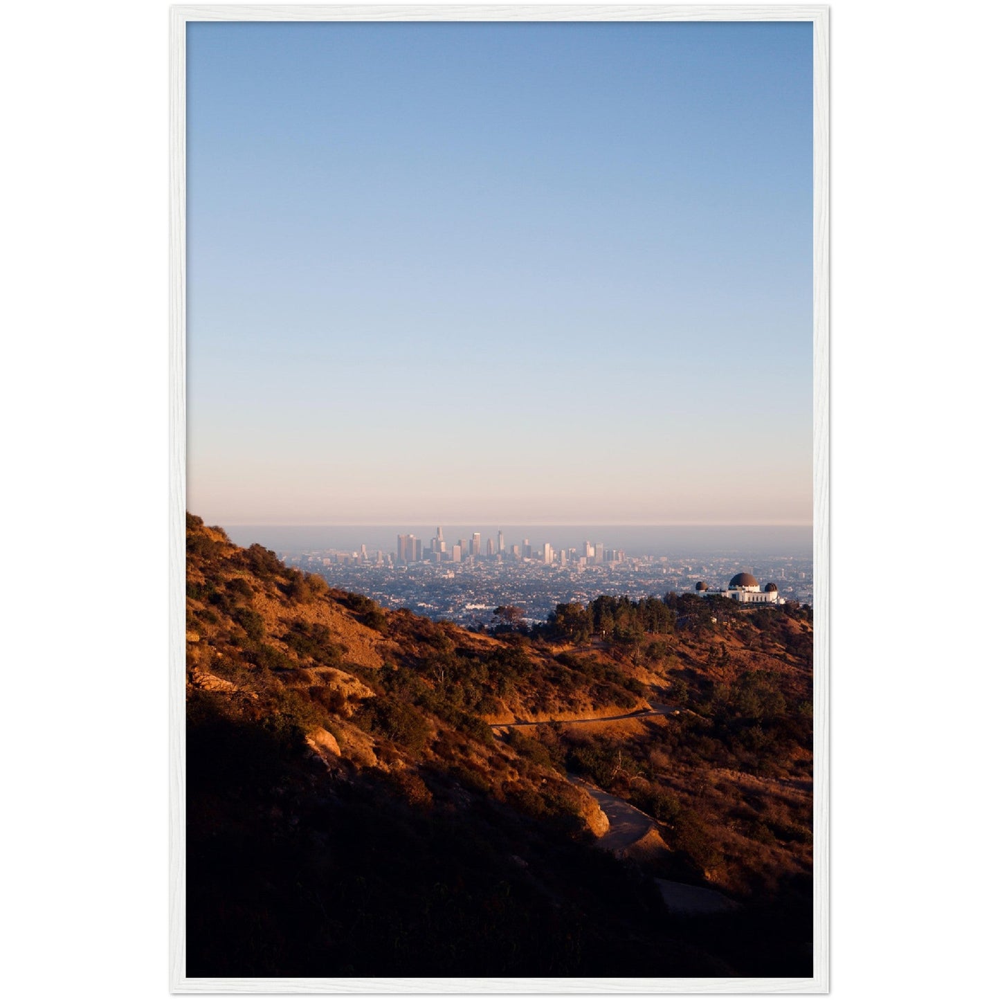 Los Angeles View Wall Art - Luxury Art Canvas