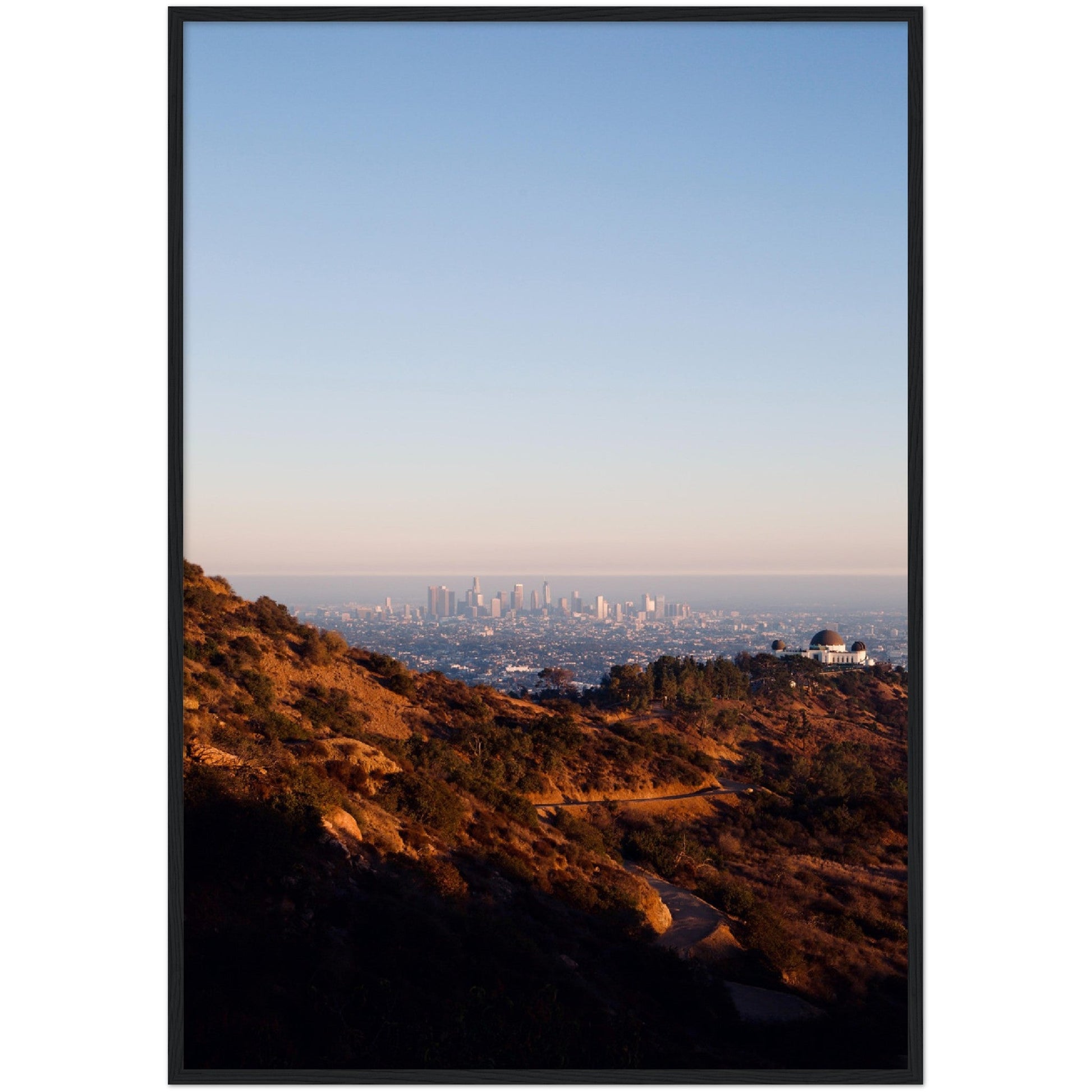 Los Angeles View Wall Art - Luxury Art Canvas
