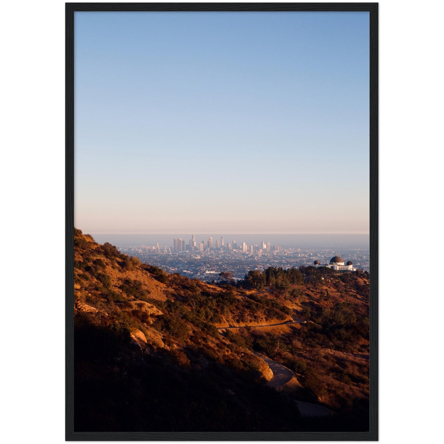 Los Angeles View Wall Art - Luxury Art Canvas