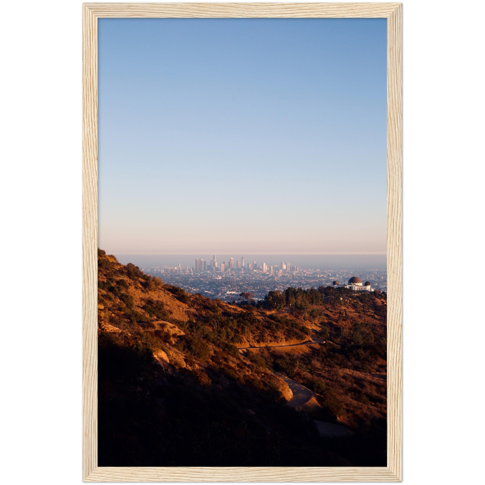 Los Angeles View Wall Art - Luxury Art Canvas