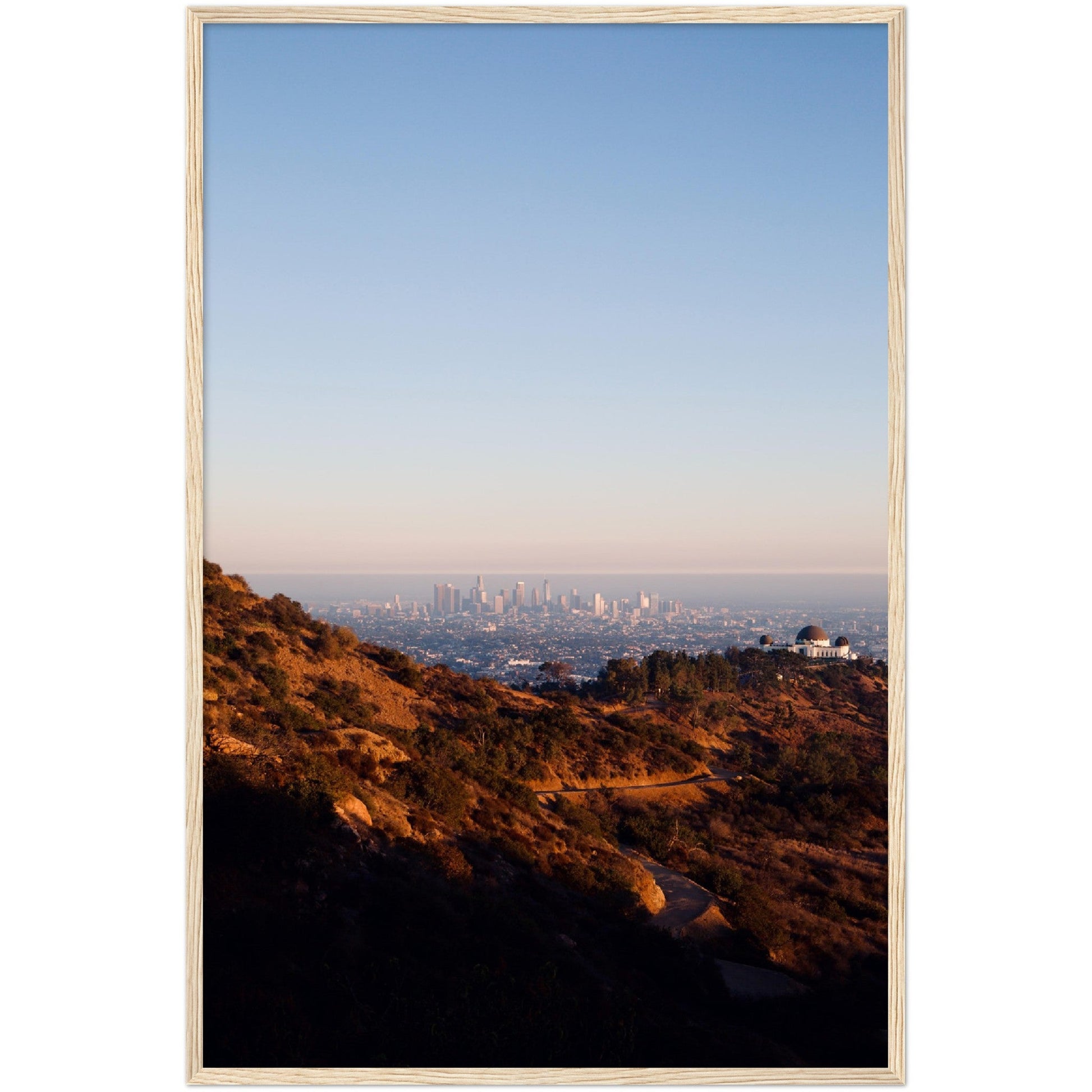 Los Angeles View Wall Art - Luxury Art Canvas