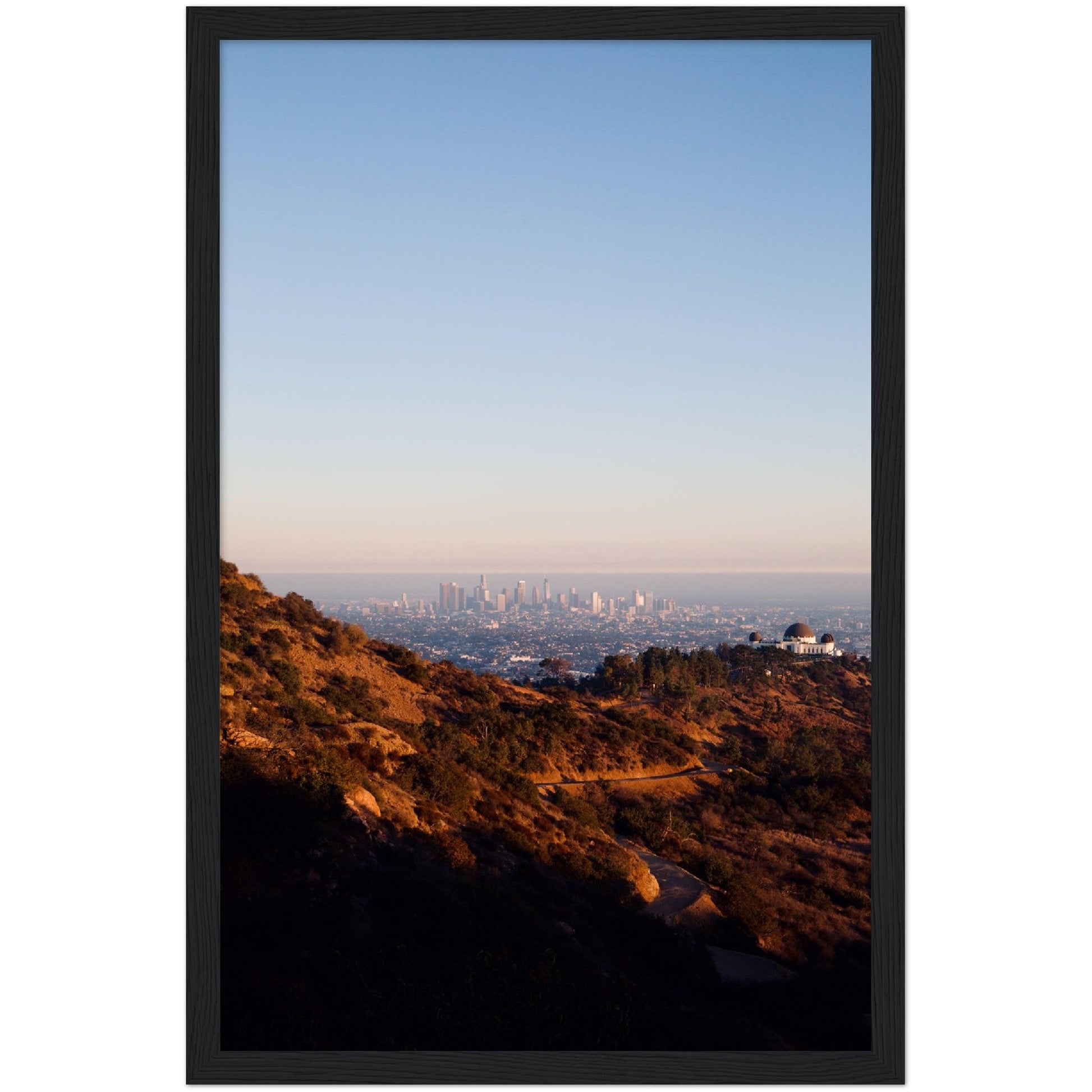 Los Angeles View Wall Art - Luxury Art Canvas