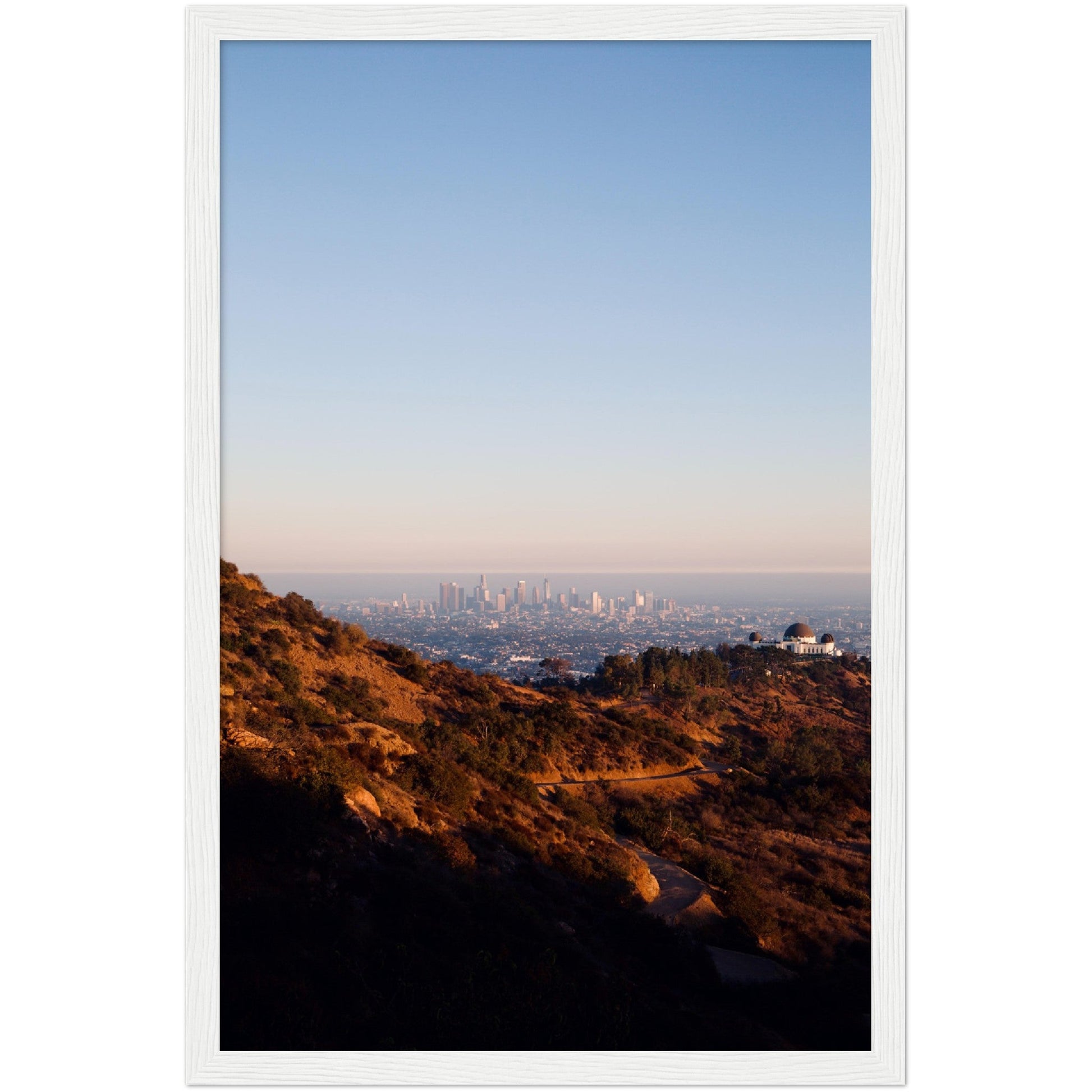 Los Angeles View Wall Art - Luxury Art Canvas