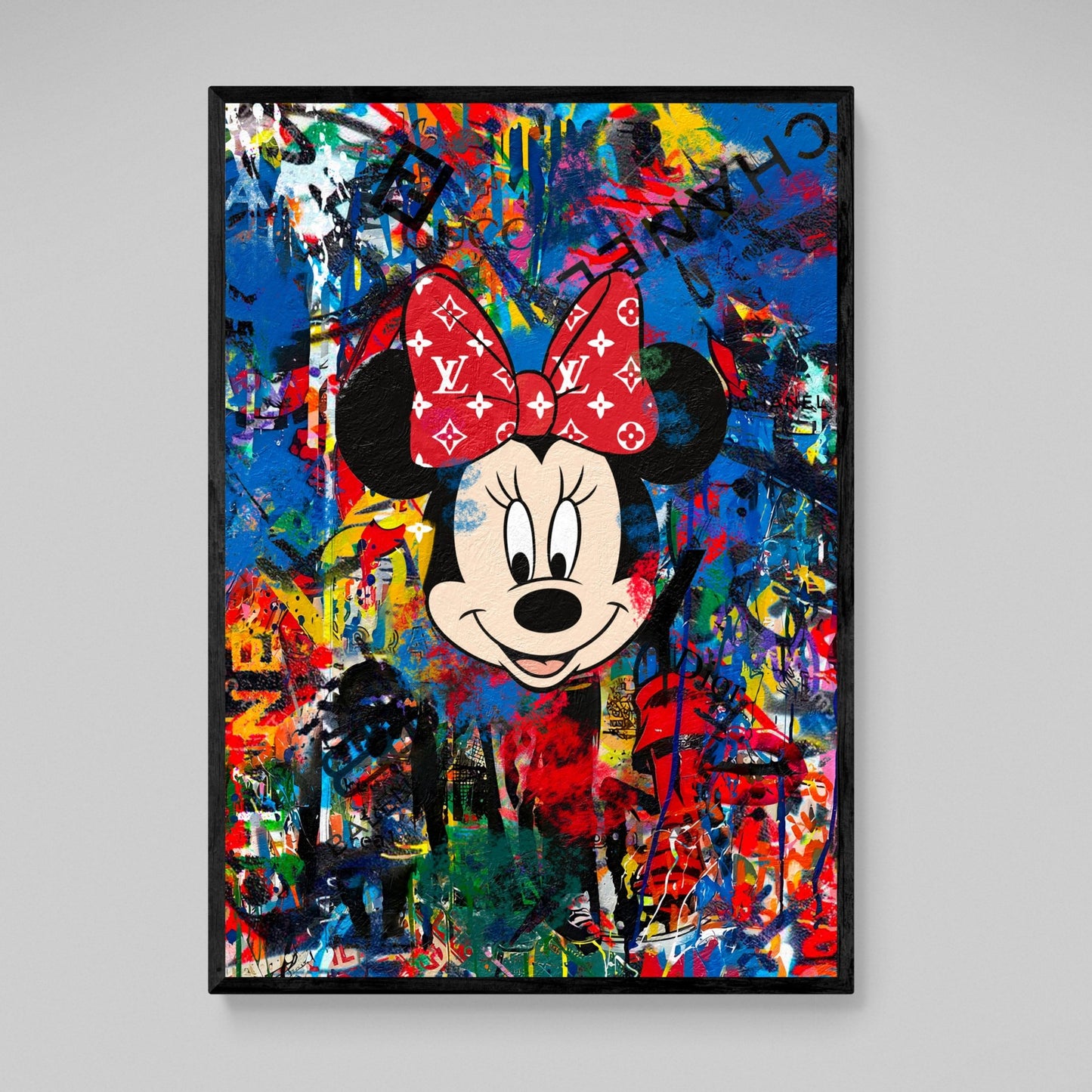 Louis Vuitton Mouse Wall Art - Luxury Art Canvas