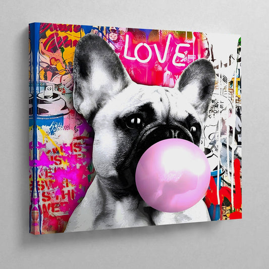 Love Pop Art Canvas - Luxury Art Canvas