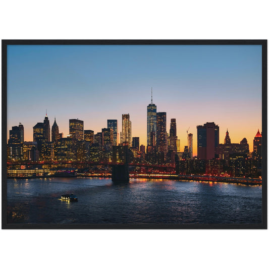 Manhattan Skyline Wall Art - Luxury Art Canvas