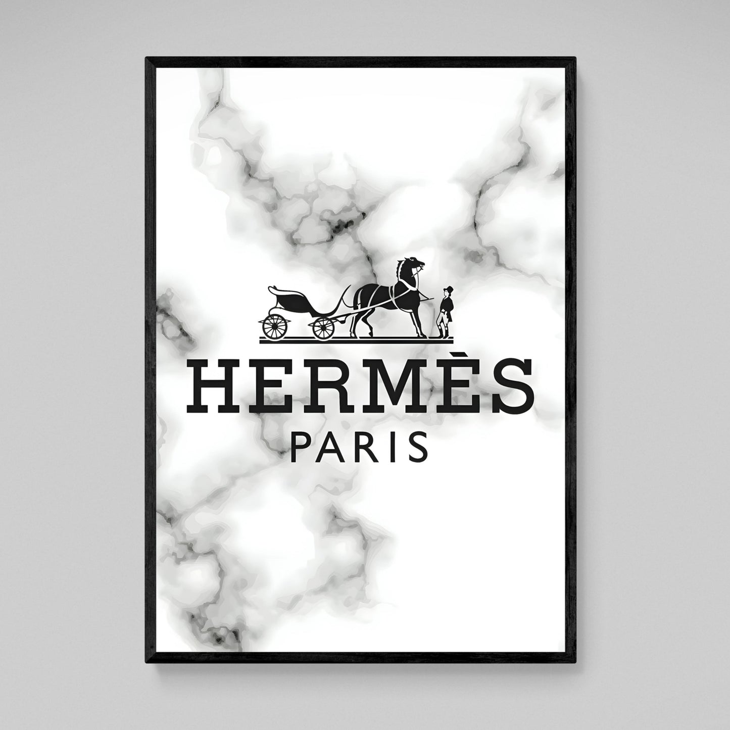 Marble Hermes Wall Art - Luxury Art Canvas