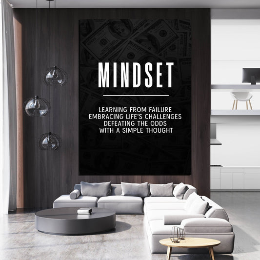 Mindset Canvas - Luxury Art Canvas