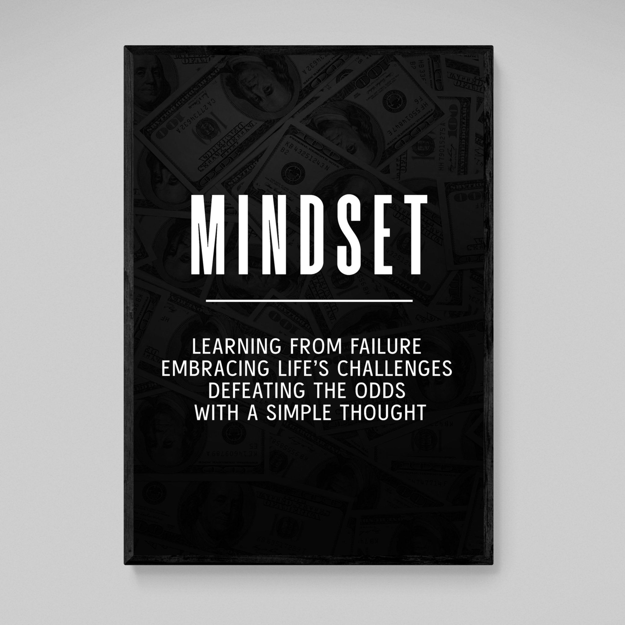 Mindset Canvas - Luxury Art Canvas