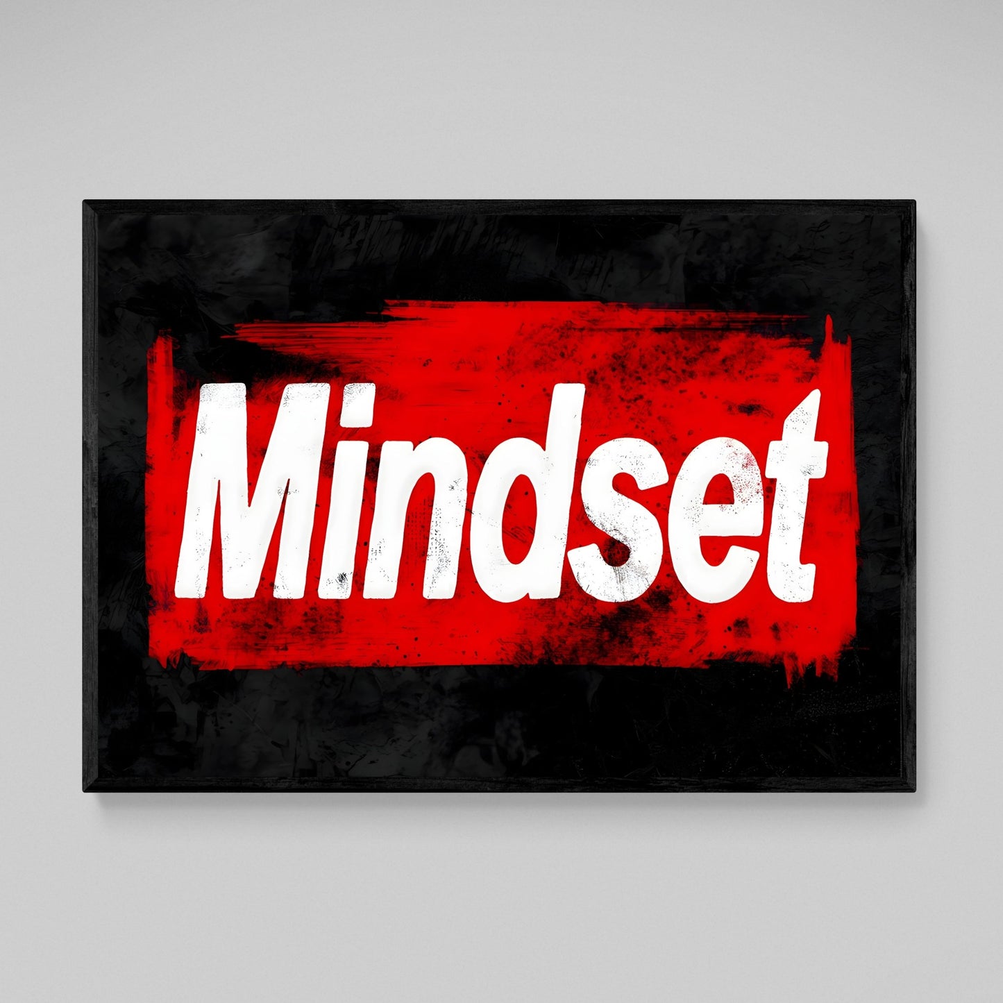 Mindset Canvas Wall Art - Luxury Art Canvas