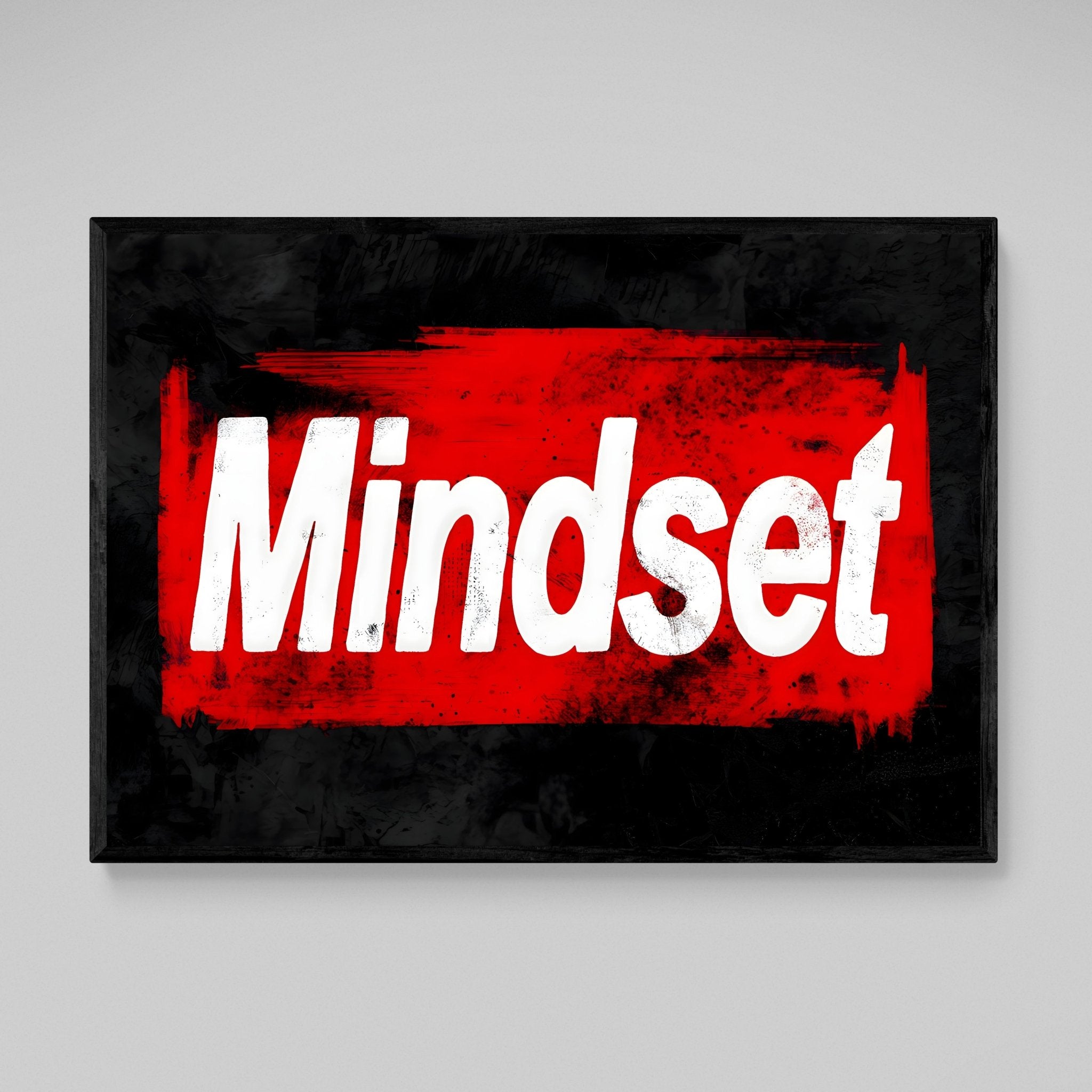 Mindset Canvas Wall Art - Luxury Art Canvas