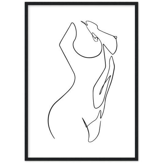 Minimalist Nude Art - Luxury Art Canvas