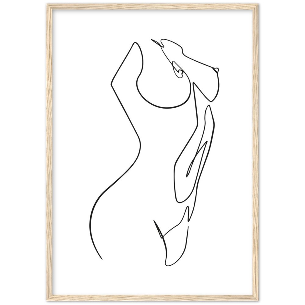 Minimalist Nude Art - Luxury Art Canvas