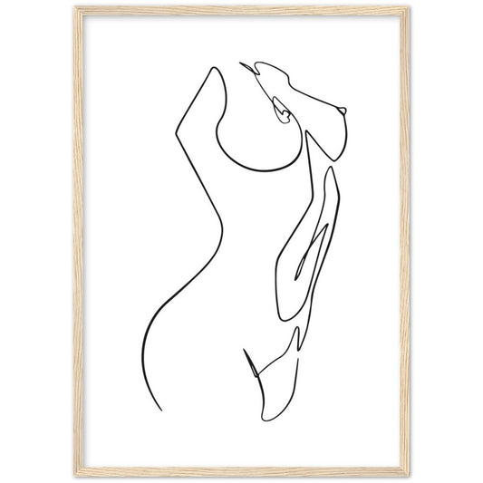 Minimalist Nude Art - Luxury Art Canvas
