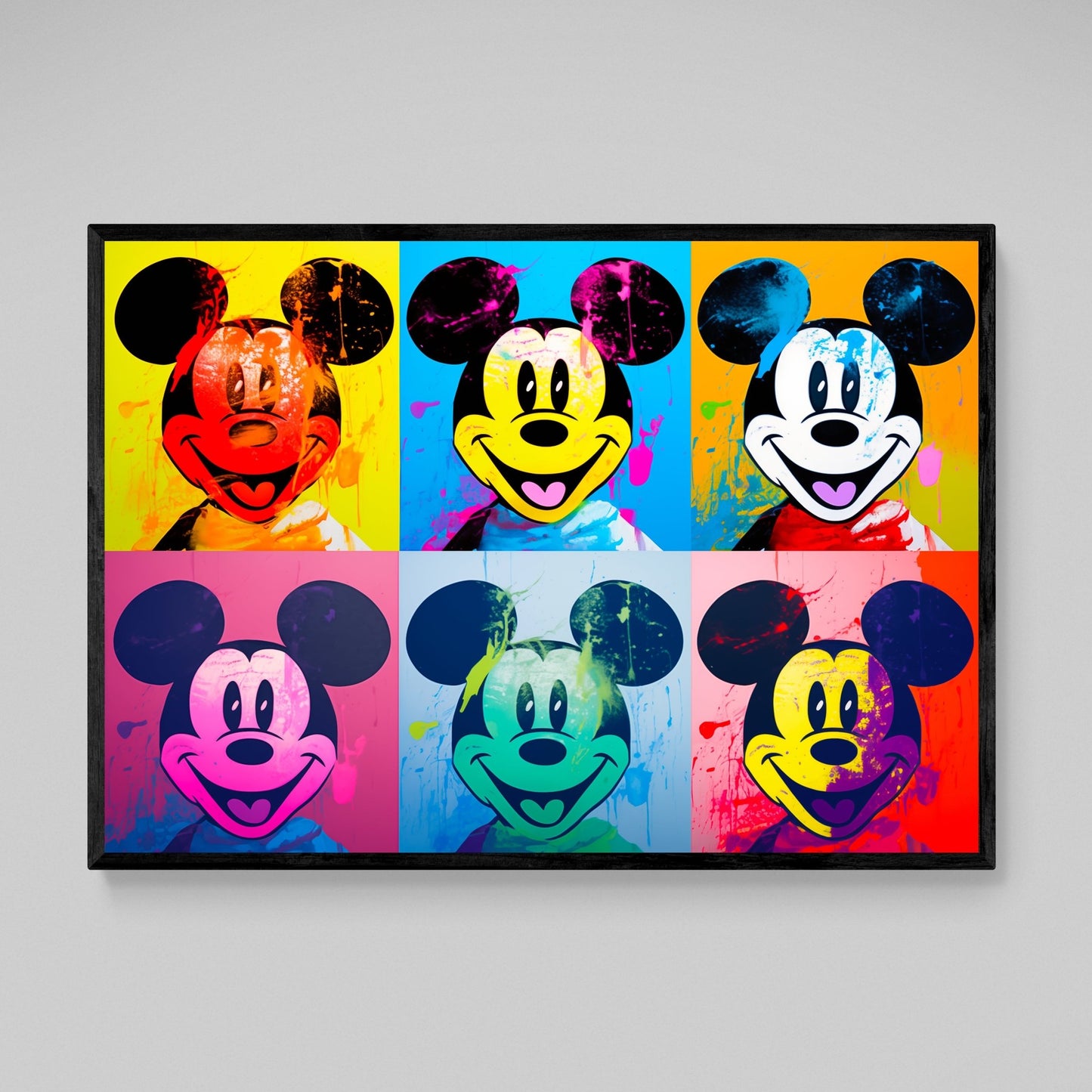 Mouse Pop Art Wall Art - Luxury Art Canvas