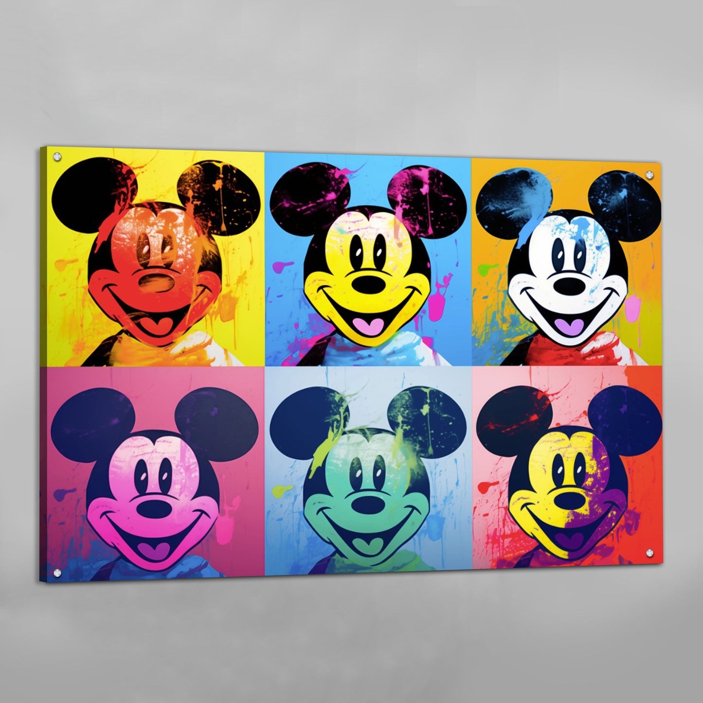 Mouse Pop Art Wall Art - Luxury Art Canvas