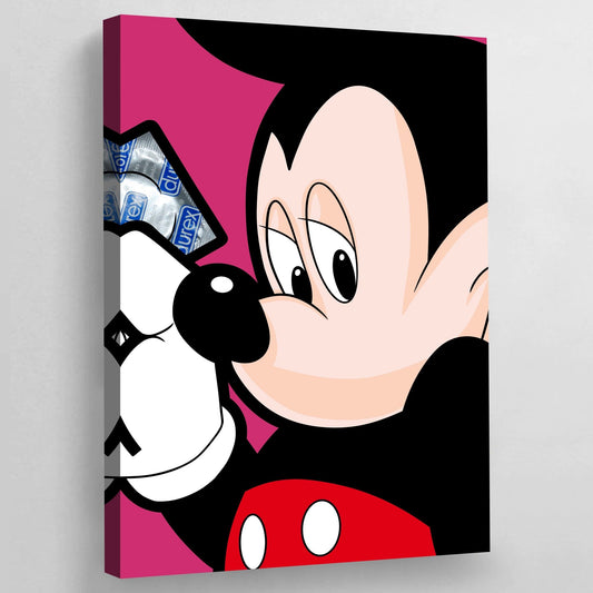 Mouse Pop Canvas - Luxury Art Canvas