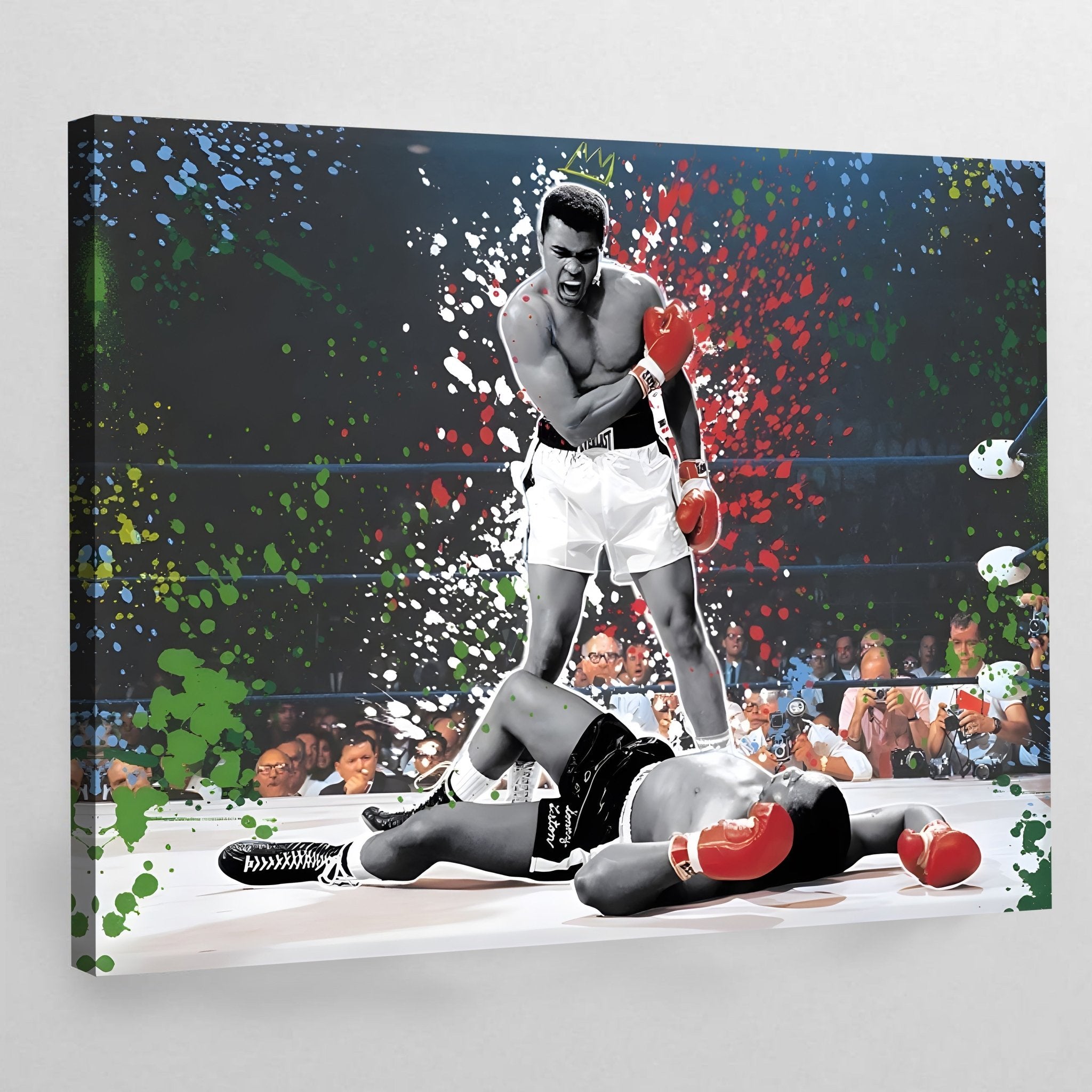 Muhammad Ali Shadow Boxing'' by Anon Sports/Games Art Print (31.5