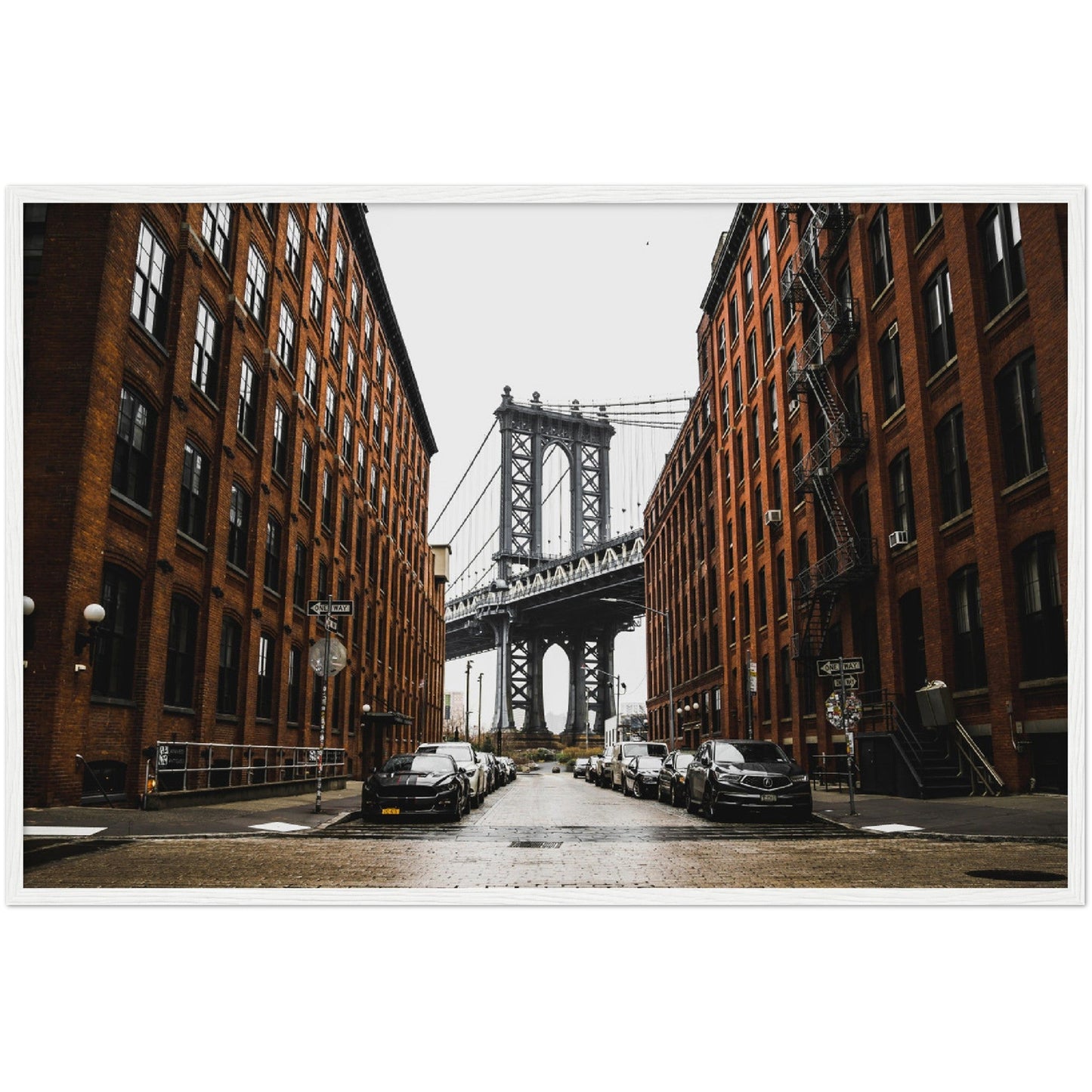 New York Brooklyn Bridge Wall Art - Luxury Art Canvas