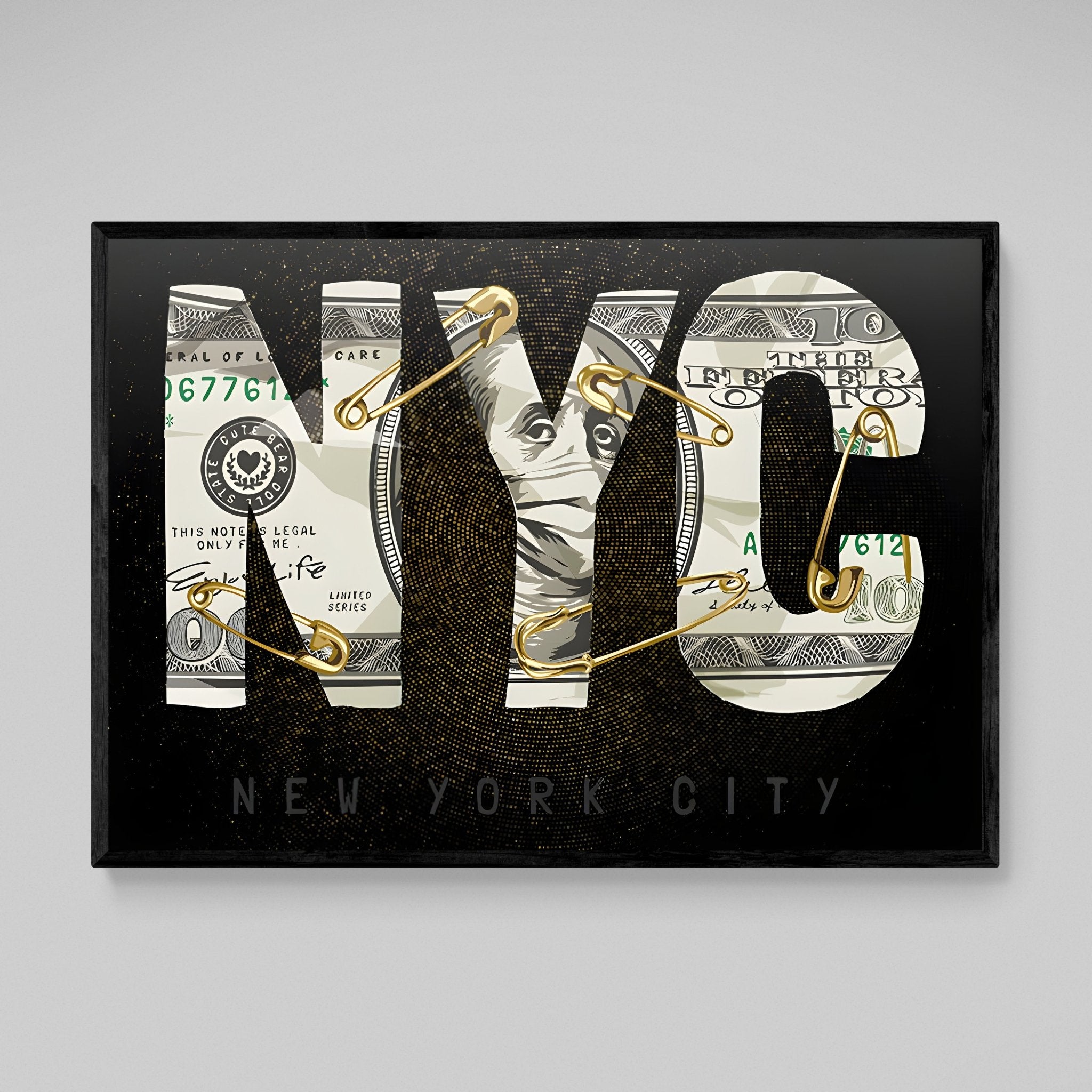 New York Motivational Wall Art - Luxury Art Canvas