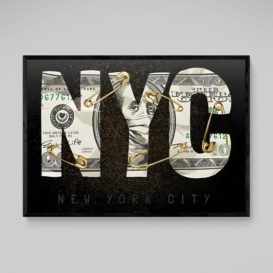 New York Motivational Wall Art - Luxury Art Canvas