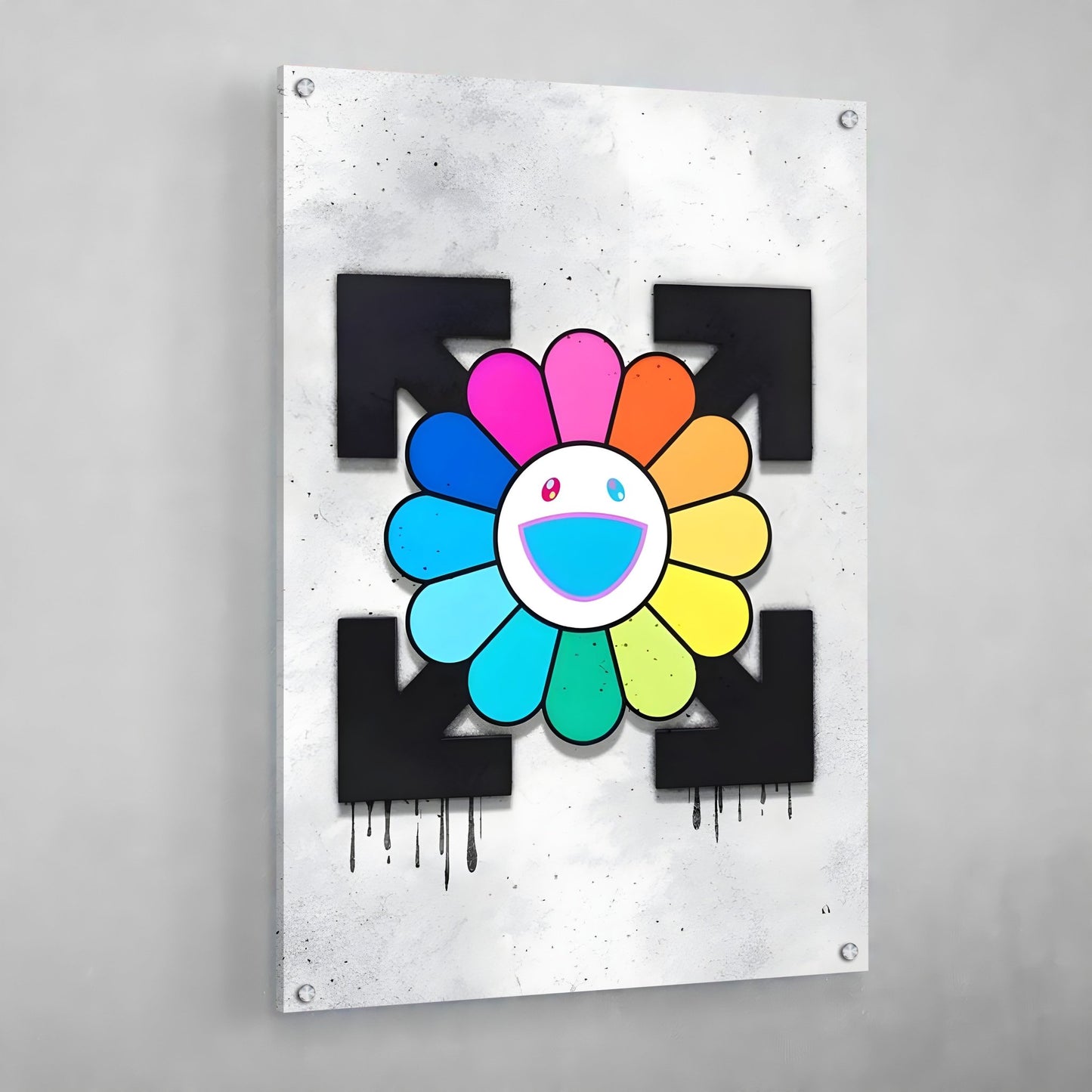 Off White Wall Art - Luxury Art Canvas