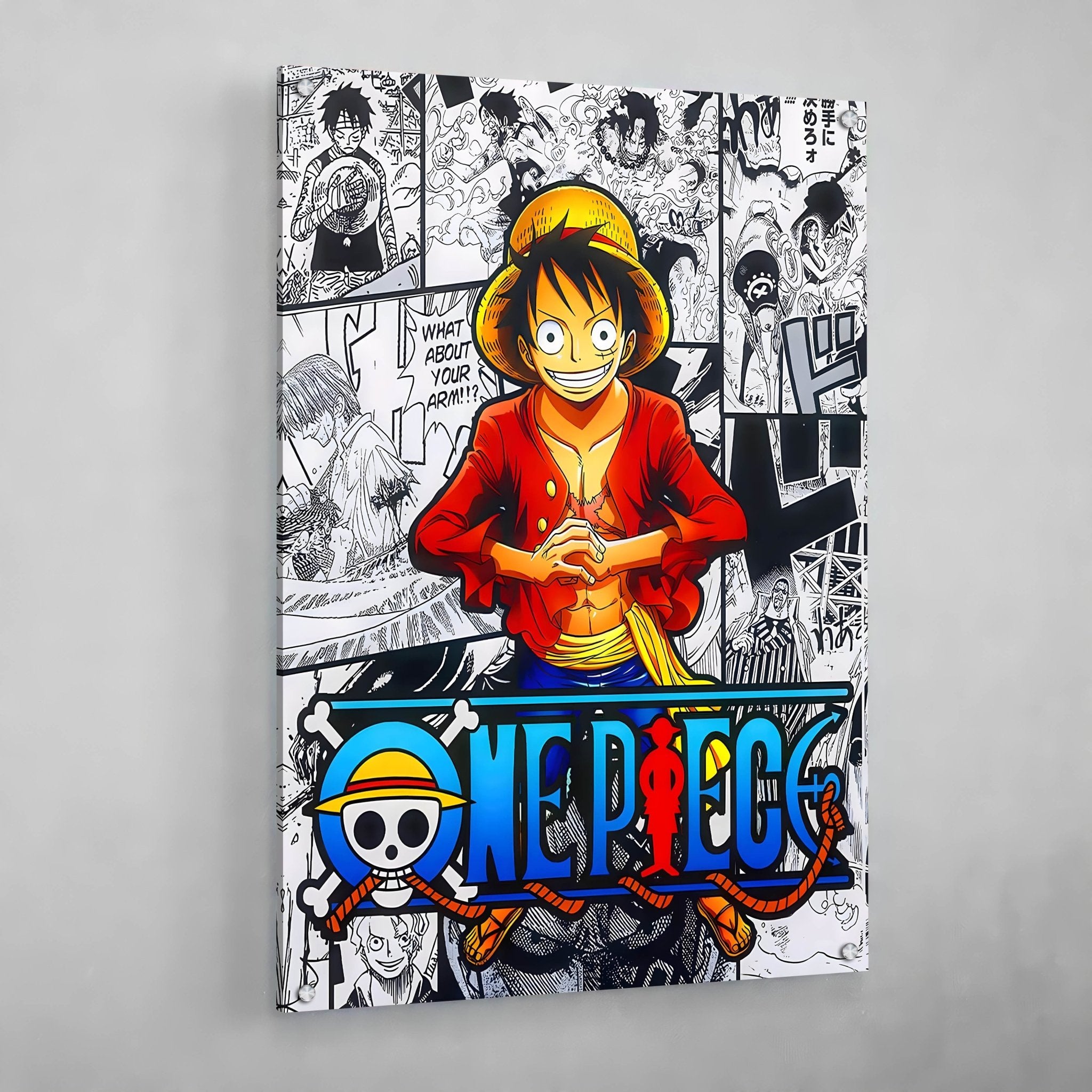 Pirate Anime Wall Art - Luxury Art Canvas