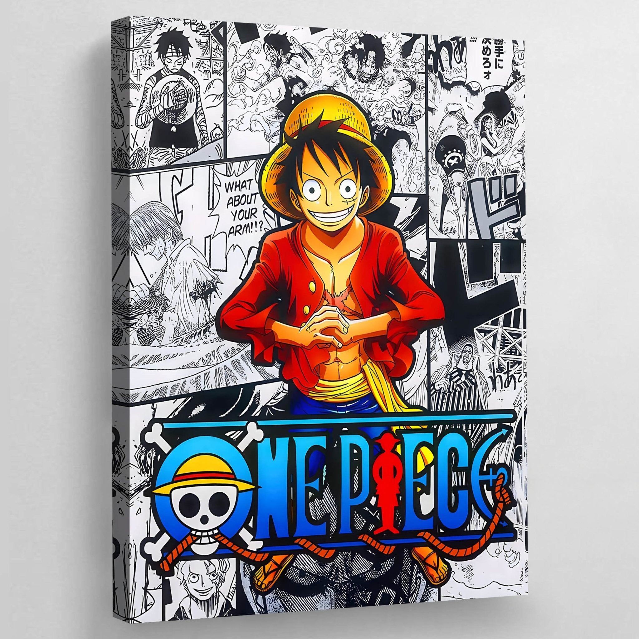 Pirate Anime Wall Art - Luxury Art Canvas