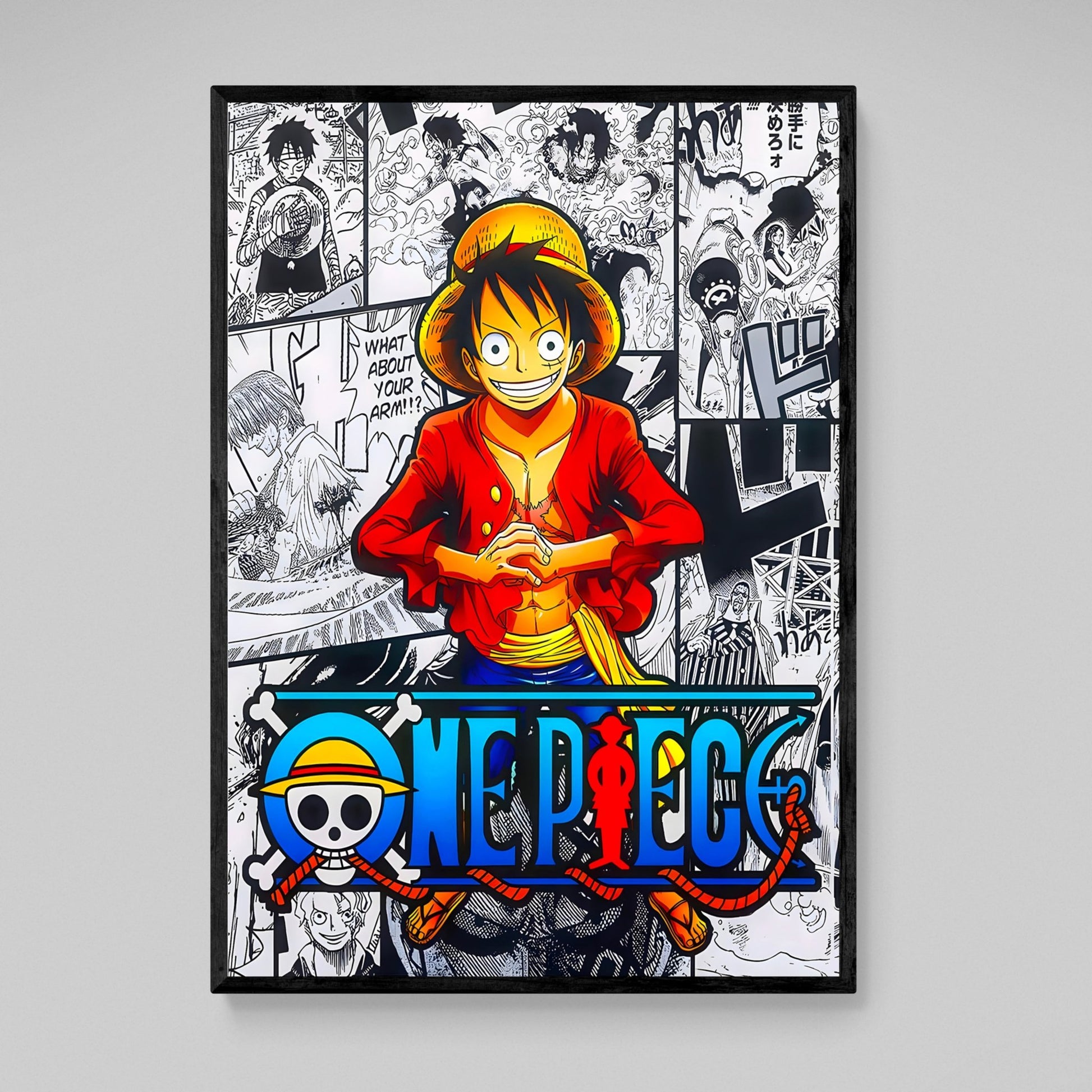 Pirate Anime Wall Art - Luxury Art Canvas