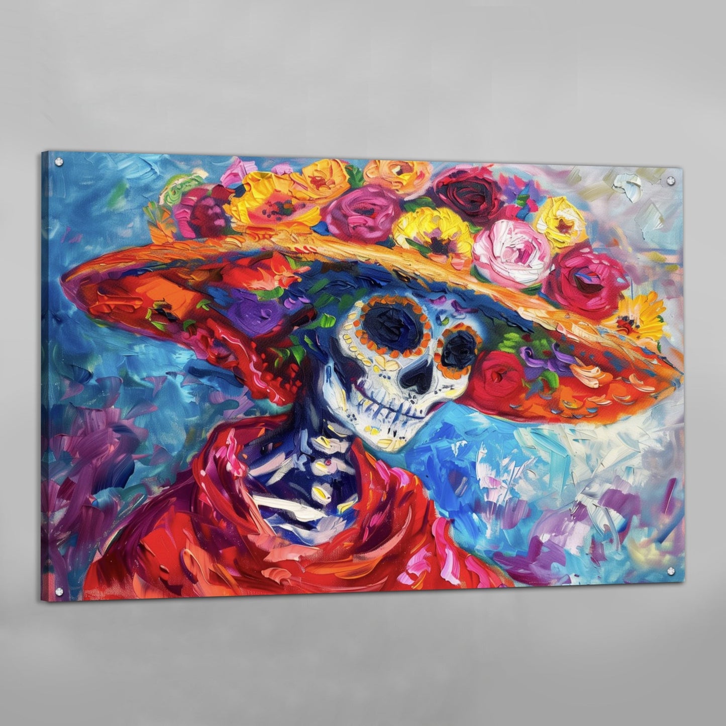 Pop Art Mexican Wall Art - Luxury Art Canvas