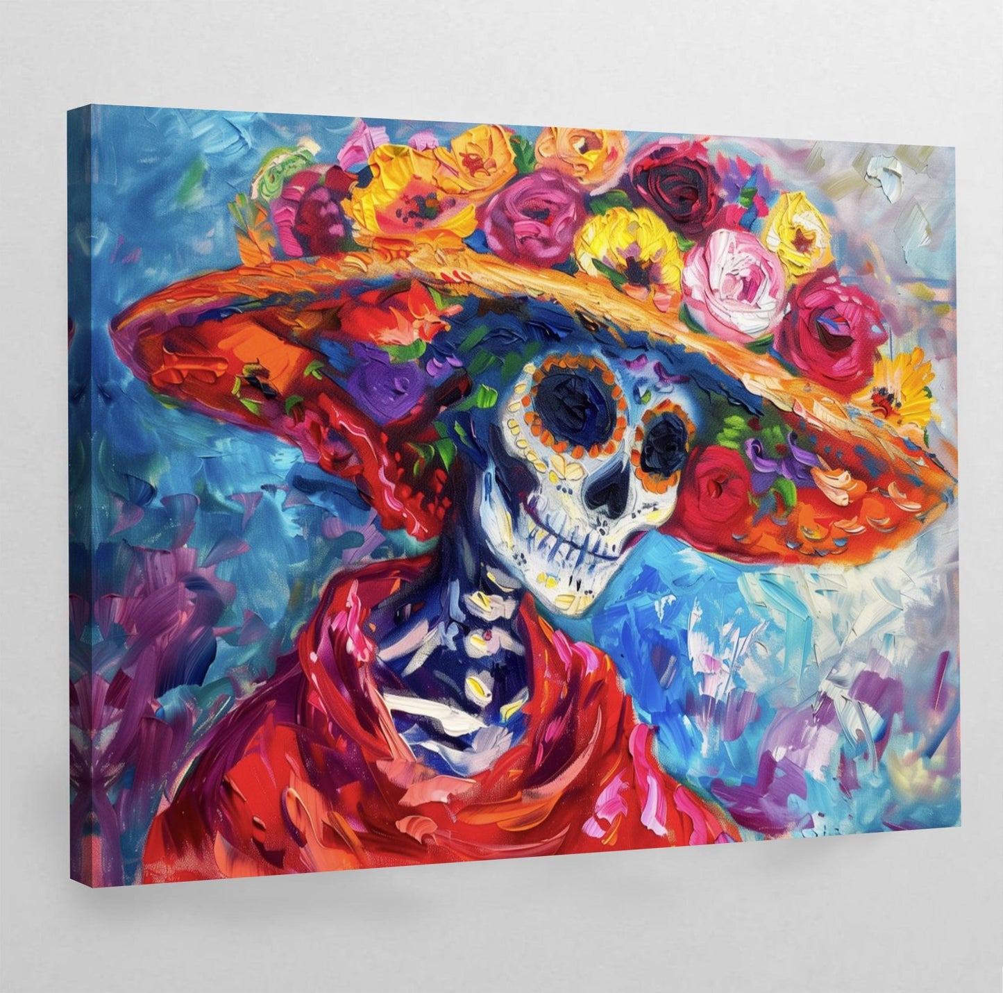 Pop Art Mexican Wall Art - Luxury Art Canvas