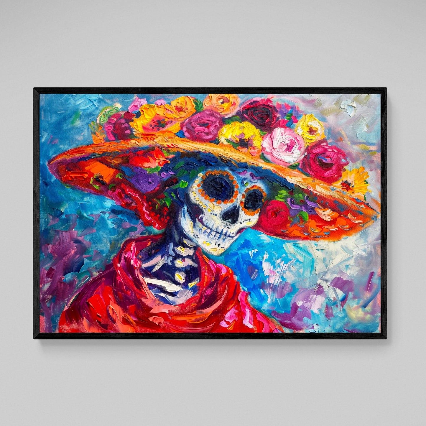 Pop Art Mexican Wall Art - Luxury Art Canvas