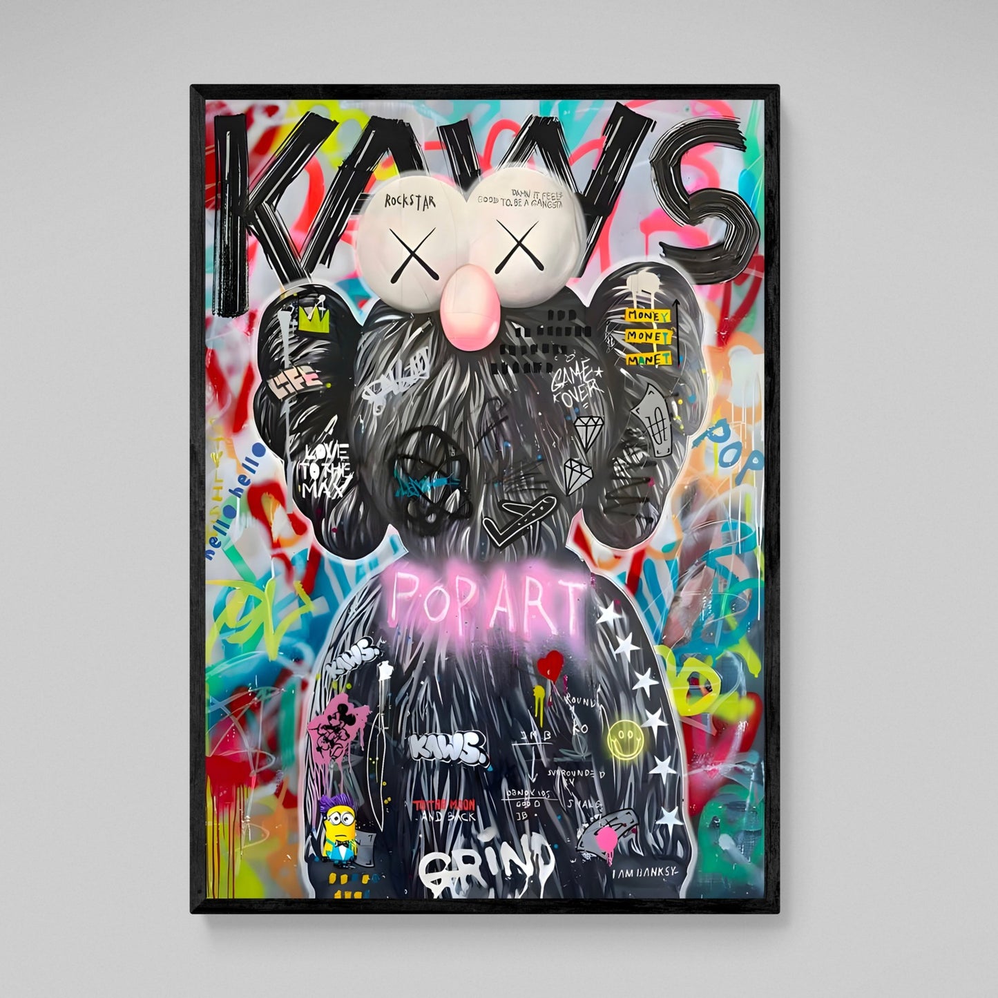 Pop Culture Hypebeast Wall Art - Luxury Art Canvas