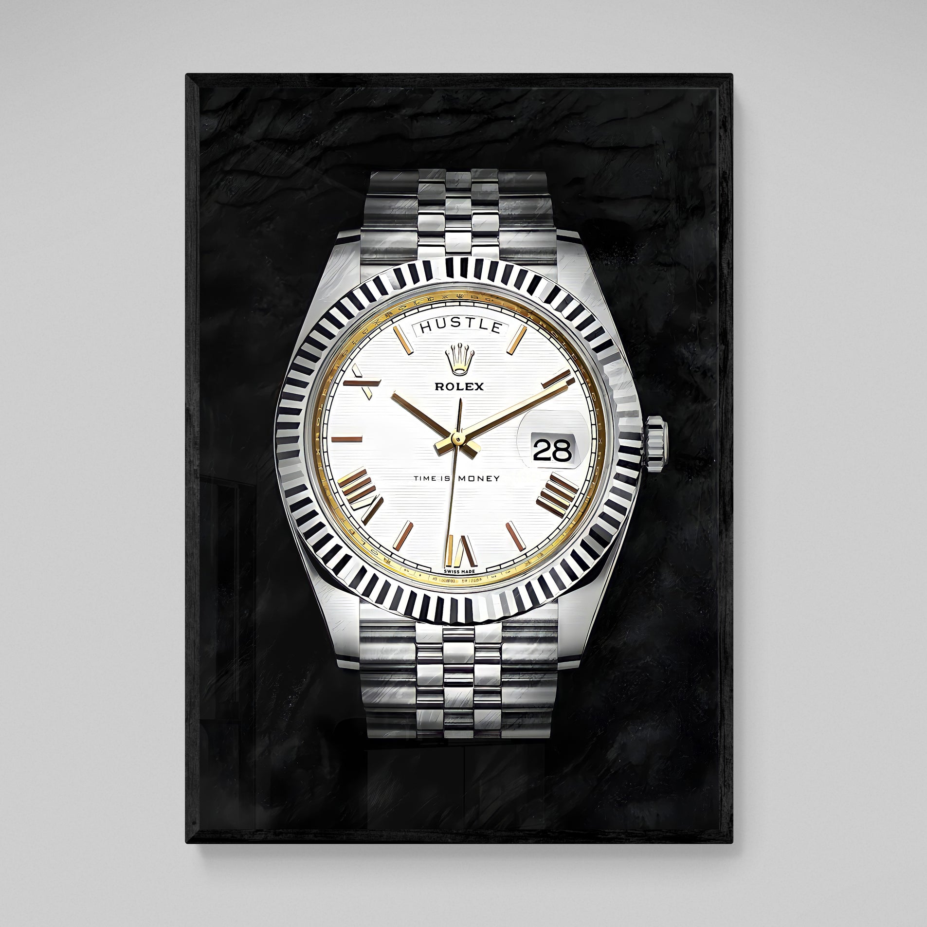Rolex Wall Art - Luxury Art Canvas