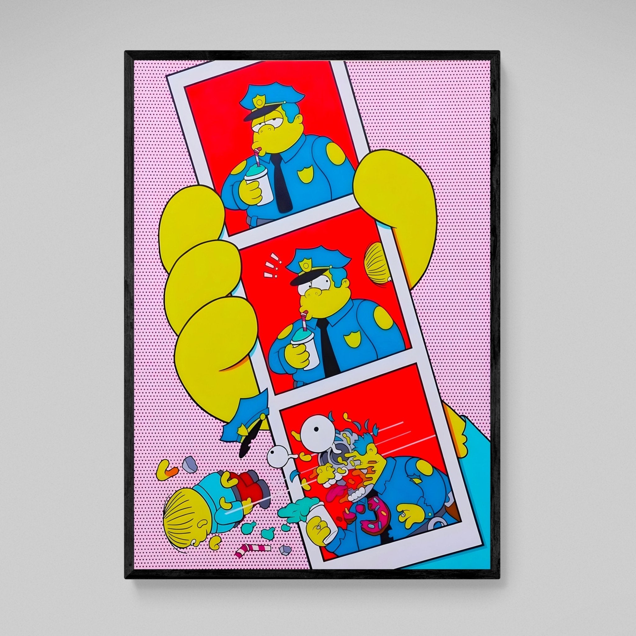 Simpson Pop Art Canvas - Luxury Art Canvas