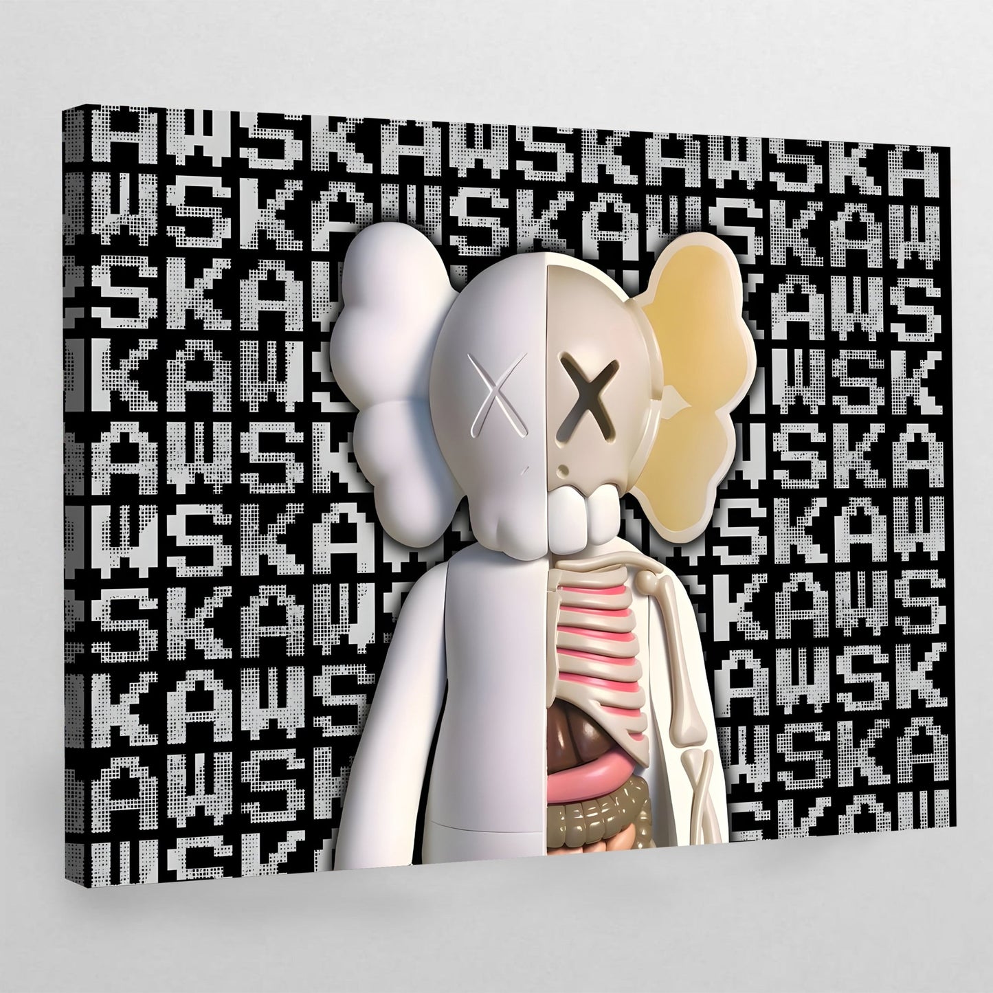 Skeleton Hypebeast Wall Art - Luxury Art Canvas