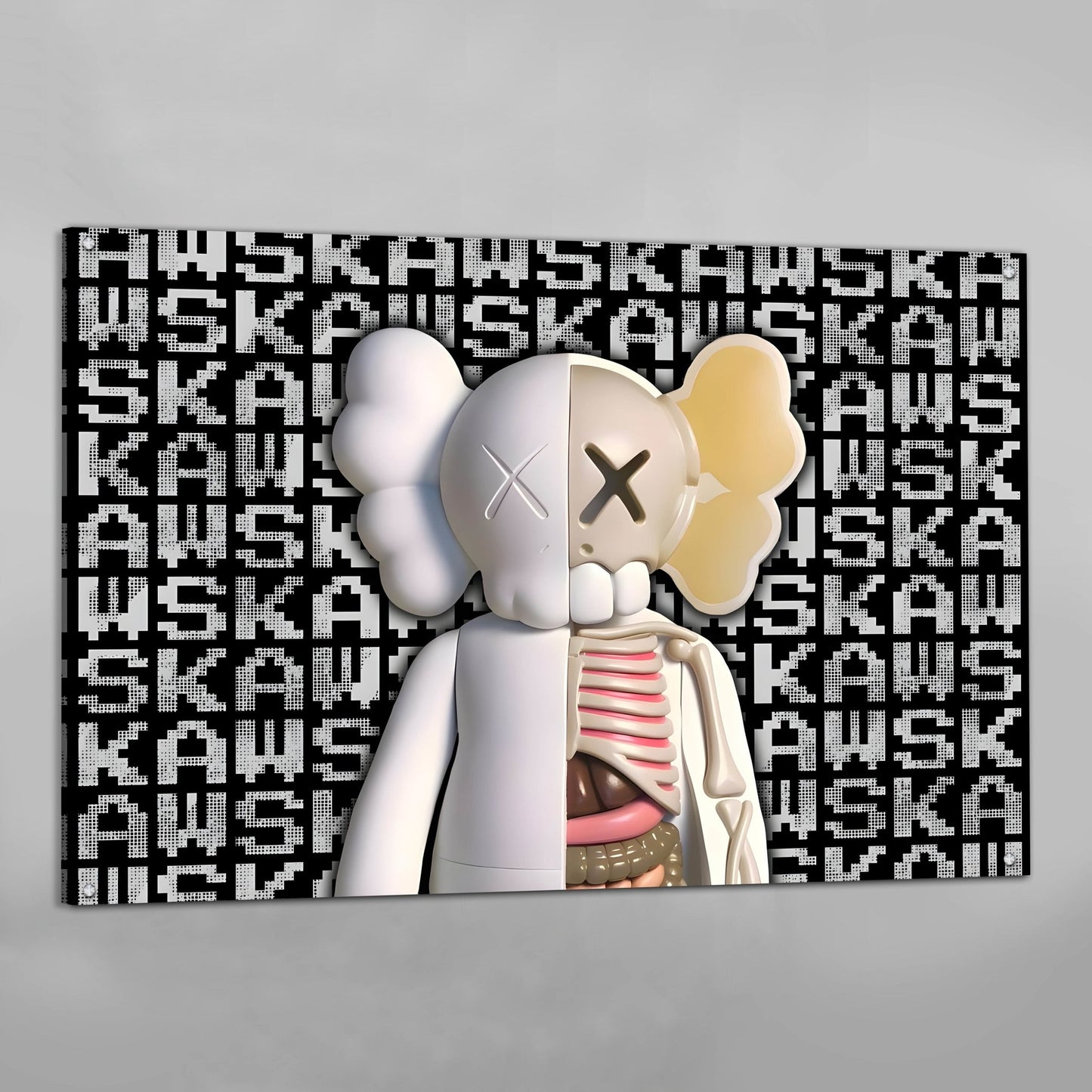 Skeleton Hypebeast Wall Art - Luxury Art Canvas