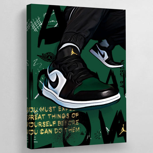 Sneaker Artwork - Luxury Art Canvas