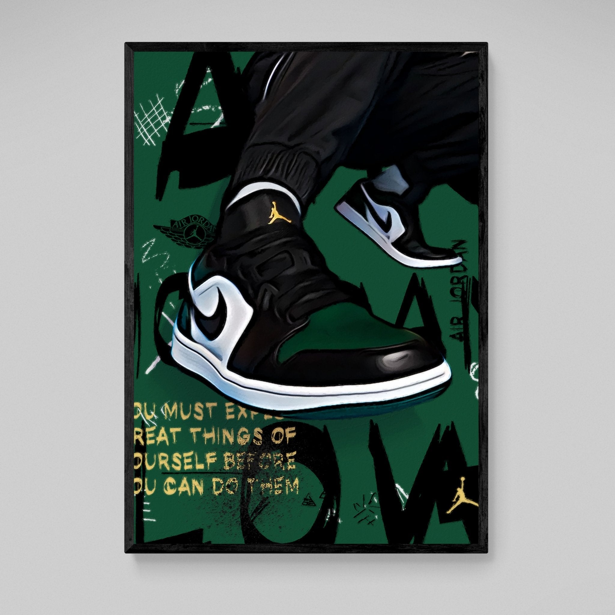 Sneaker Artwork - Luxury Art Canvas
