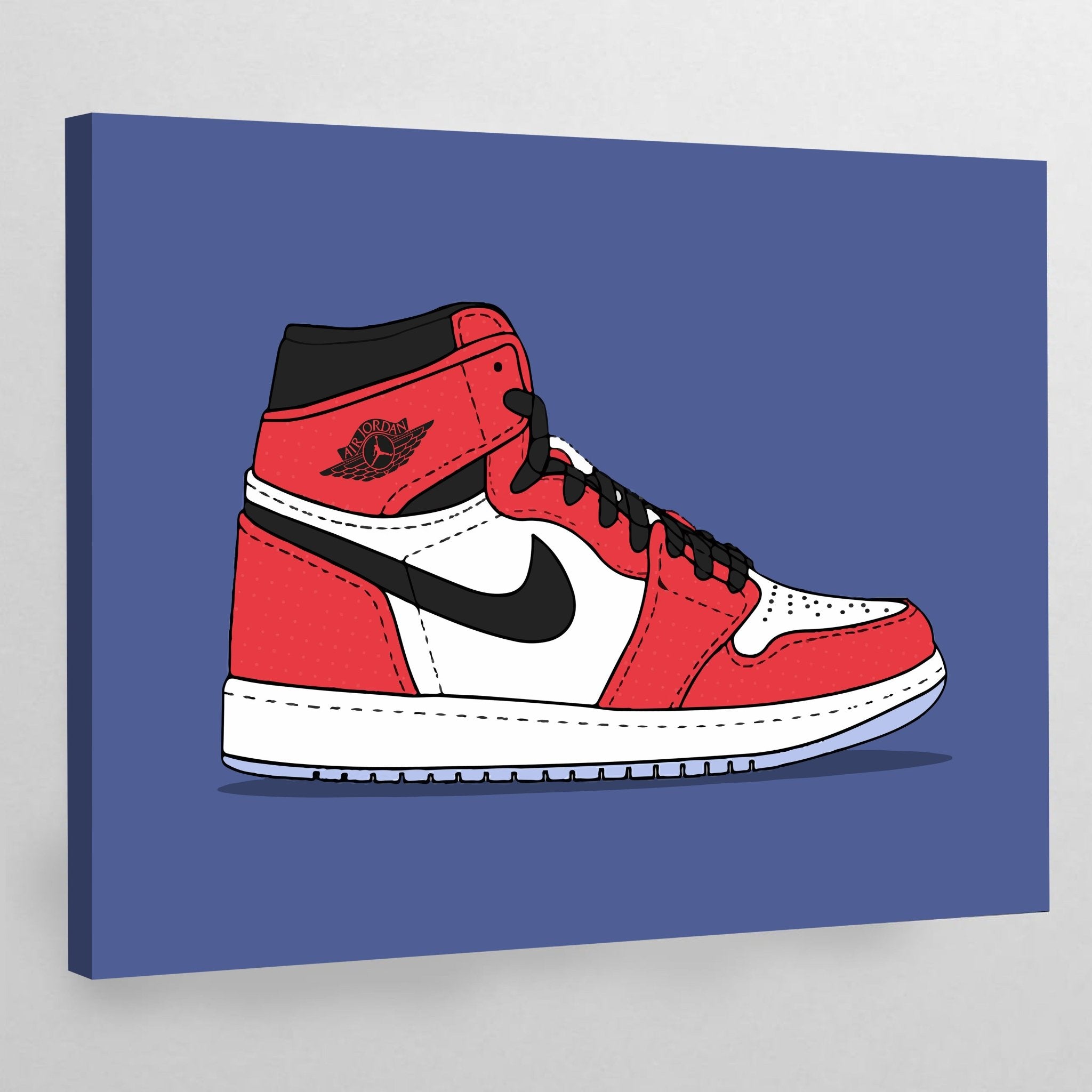 Sneaker Wall Art - Luxury Art Canvas
